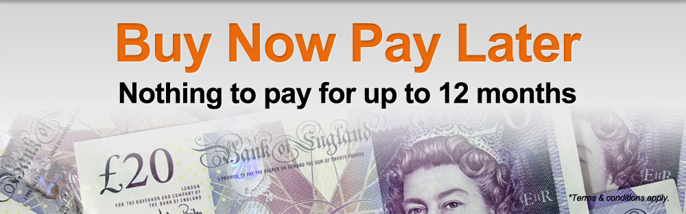 Buy Now Pay Later Nothing to pay for up to 12 months